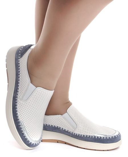 ЖЕНСКИЕ ПОЛУСПОРТИВНЫЕ ТУФЛИ НАТУРАЛЬНАЯ КОЖА GUGU ГЕРМАНИЯ