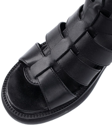 ЖЕНСКИЕ БОСОНОЖКИ КОМПОЗИЦИОННАЯ КОЖА GUGU ГЕРМАНИЯ