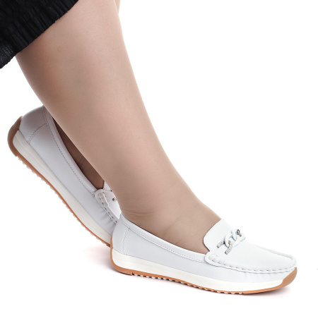 ЖЕНСКИЕ МОКАСИНЫ НАТУРАЛЬНАЯ КОЖА BINIFOOT/BNF ТАЙВАНЬ