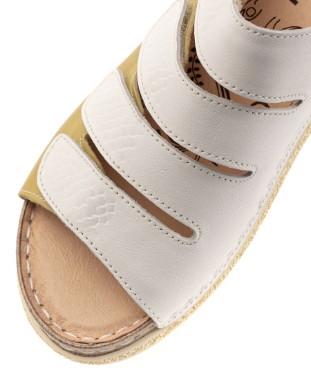 ЖЕНСКИЕ САБО НАТУРАЛЬНАЯ КОЖА GUGU ГЕРМАНИЯ