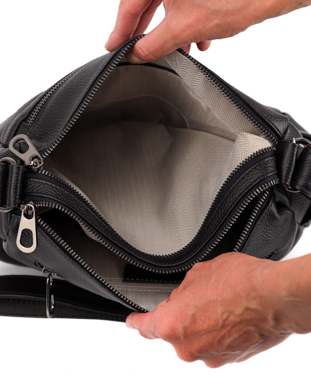 ЖЕНСКАЯ СУМКА НАТУРАЛЬНАЯ КОЖА KIKILOK КОРЕЯ