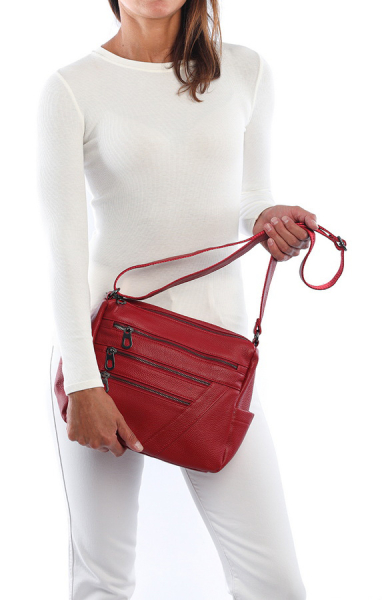 ЖЕНСКАЯ СУМКА НАТУРАЛЬНАЯ КОЖА KIKILOK КОРЕЯ