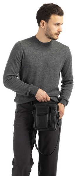 МУЖСКАЯ СУМКА НАТУРАЛЬНАЯ КОЖА CORVETTO