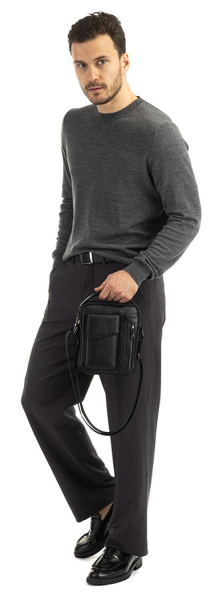 МУЖСКАЯ СУМКА НАТУРАЛЬНАЯ КОЖА CORVETTO