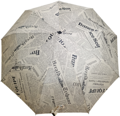 БежевыйЦвет: принт: газета