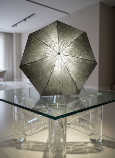 ЗОНТ КАПЛИ ДОЖДЯ РАЗНЫЕ ЦВЕТА АВТОМАТ ПЯТЬ СЛОЖЕНИЙ 7 СПИЦ