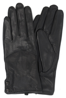 ПЕРЧАТКИ ЖЕНСКИЕ КОЖА ЯГНЕНКА/ШЕЛК