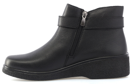 ЖЕНСКИЕ БОТИНКИ НАТУРАЛЬНАЯ КОЖА / БАЙКА РОСВЕСТ РОССИЯ