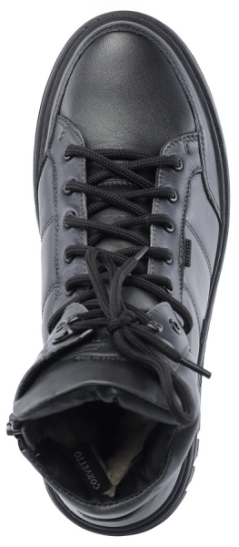 ЖЕНСКИЕ БОТИНКИ НАТУРАЛЬНАЯ КОЖА / НАТУРАЛЬНАЯ ШЕРСТЬ CORVETTO ИТАЛИЯ