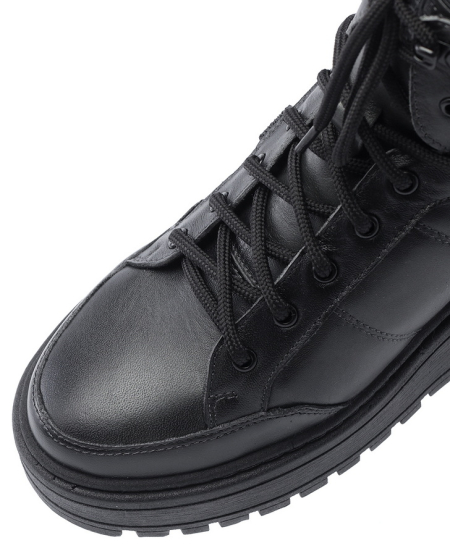 ЖЕНСКИЕ БОТИНКИ НАТУРАЛЬНАЯ КОЖА / НАТУРАЛЬНАЯ ШЕРСТЬ CORVETTO ИТАЛИЯ