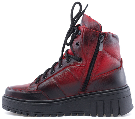 ЖЕНСКИЕ БОТИНКИ НАТУРАЛЬНАЯ КОЖА / НАТУРАЛЬНАЯ ШЕРСТЬ CORVETTO ИТАЛИЯ