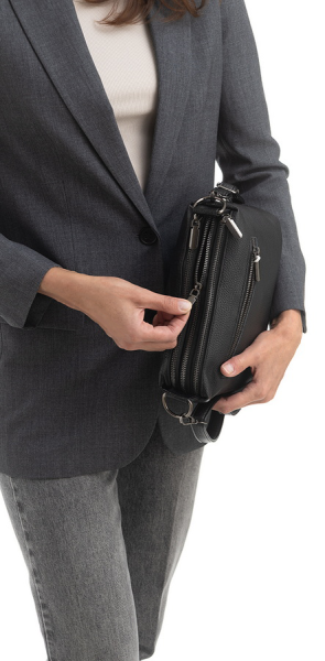 ЖЕНСКАЯ СУМКА НАТУРАЛЬНАЯ КОЖА DEBURA MADRID