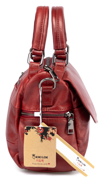 ЖЕНСКАЯ СУМКА НАТУРАЛЬНАЯ КОЖА KIKI LOK КОРЕЯ