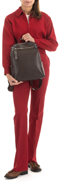 ЖЕНСКИЙ РЮКЗАК НАТУРАЛЬНАЯ КОЖА KIKI LOK КОРЕЯ