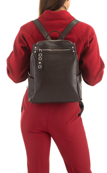 ЖЕНСКИЙ РЮКЗАК НАТУРАЛЬНАЯ КОЖА KIKI LOK КОРЕЯ