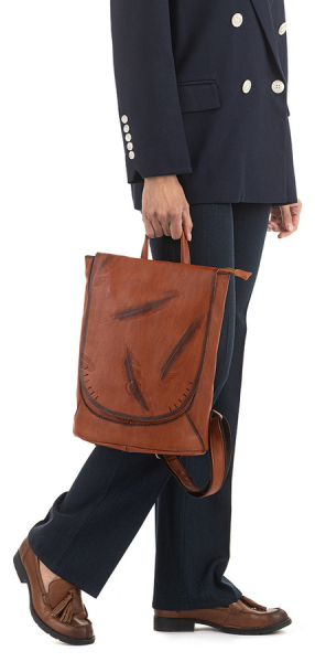 ЖЕНСКИЙ РЮКЗАК НАТУРАЛЬНАЯ КОЖА DEBURA MADRID