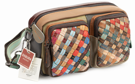 ЖЕНСКАЯ СУМКА НАТУРАЛЬНАЯ КОЖА DEBURA MADRID