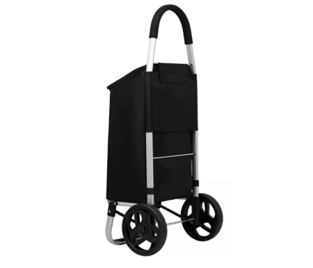 ТЕРМО СУМКА ТЕЛЕЖКА НА КОЛЕСАХ ХОЗЯЙСТВЕННАЯ 31 ЛИТР ЧЕРНАЯ