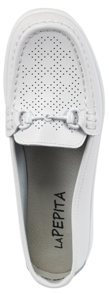 ЖЕНСКИЕ МОКАСИНЫ НАТУРАЛЬНАЯ КОЖА LAPEPITA ИСПАНИЯ