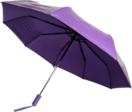 ЗОНТ АВТОМАТ СИРЕНЕВЫЙ ПЕРЕЛИВЫ СВЕТА 9 СПИЦ АНТИВЕТЕР