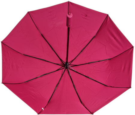 ЗОНТ АВТОМАТ КРАСНЫЙ ПЕРЕЛИВЫ СВЕТА 9 СПИЦ АНТИВЕТЕР