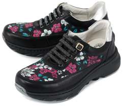 Черный/Белый/Розовый