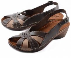 ЖЕНСКИЕ БОСОНОЖКИ НАТУРАЛЬНАЯ КОЖА INBLU