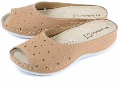 ЖЕНСКИЕ ТУФЛИ НАТУРАЛЬНАЯ КОЖА (НУБУК) INBLU