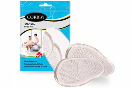 CORBBY ПОЛУСТЕЛЬКИ ГЕЛЕВЫЕ ОТ НАТОПТЫШЕЙ