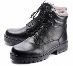 МУЖСКИЕ БОТИНКИ НАТУРАЛЬНАЯ КОЖА/НАТУРАЛЬНЫЙ МЕХ ОТИКО БЕЛАРУСЬ