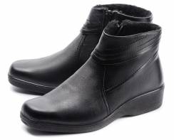 ЖЕНСКИЕ ПОЛУСАПОГИ НАТУРАЛЬНАЯ КОЖА / БАЙКА ОТИКО БЕЛАРУСЬ