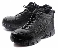 МУЖСКИЕ БОТИНКИ НАТУРАЛЬНАЯ КОЖА/МЕХ GUGU ГЕРМАНИЯ