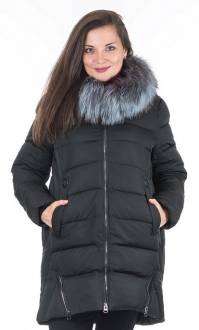 ПОЛУПАЛЬТО ХОЛОФАЙБЕР/ ЧЕРНОБУРКА