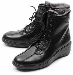 ПОЛУСАПОГИ  НАТУРАЛЬНАЯ КОЖА НАТУРАЛЬНЫЙ МЕХ ОТИКО БЕЛАРУСЬ