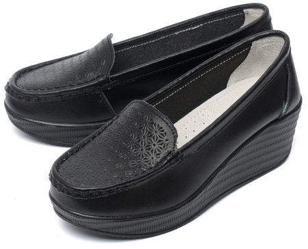 ЖЕНСКИЕ МОКАСИНЫ НАТУРАЛЬНАЯ КОЖА LAPEPITA ИСПАНИЯ