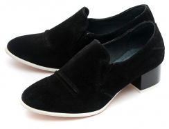 ЖЕНСКИЕ ТУФЛИ НАТУРАЛЬНАЯ КОЖА (ВЕЛЮР) СИВЕЛЬГА БЕЛАРУСЬ