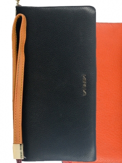  КОШЕЛЕК С РЕМЕШКОМ ДЛЯ РУКИ НАТУРАЛЬНАЯ КОЖА VEREVA ТАЙВАНЬ