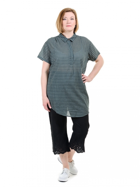 БРЮКИ С РИШЕЛЬЕ 100% ХЛОПОК КОРЕЯ