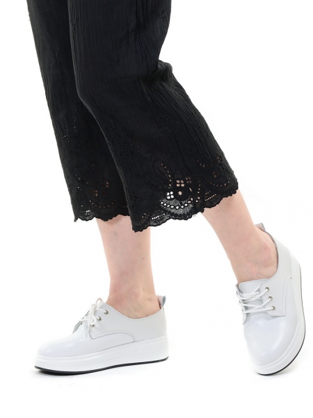 БРЮКИ С РИШЕЛЬЕ 100% ХЛОПОК КОРЕЯ