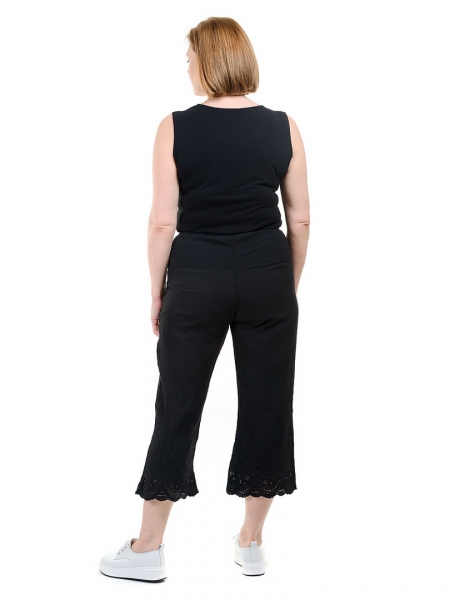 БРЮКИ С РИШЕЛЬЕ 100% ХЛОПОК КОРЕЯ