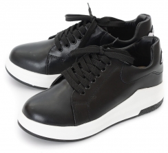 ЖЕНСКИЕ КРОССОВКИ НАТУРАЛЬНАЯ КОЖА GUVOOSM ТАЙВАНЬ