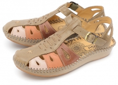 ЖЕНСКИЕ БОСОНОЖКИ НАТУРАЛЬНАЯ КОЖА GUGU ГЕРМАНИЯ