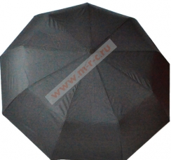 SABJ 17515 ЗОНТ ПОЛУАВТОМАТ САТИН ЧЕРНЫЙ SPONSA 