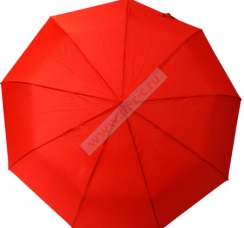 V1214 ЗОНТ АВТОМАТ КРАСНЫЙ UMBRELLA КИТАЙ