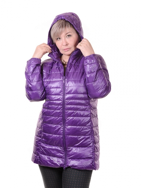 УЛЬТРАЛЁГКАЯ ПУХОВАЯ КУРТКА ДЛИННАЯ L(42)-7XL(58)