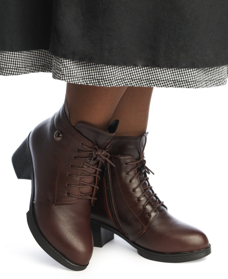 ЖЕНСКИЕ БОТИНКИ НАТУРАЛЬНАЯ КОЖА НАТУРАЛЬНЫЙ МЕХ GUGU ГЕРМАНИЯ