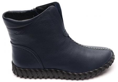 ЖЕНСКИЕ БОТИНКИ НАТУРАЛЬНАЯ КОЖА НАТУРАЛЬНЫЙ МЕХ GUGU ГЕРМАНИЯ