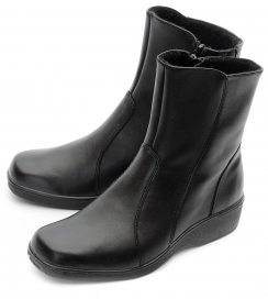 ЖЕНСКИЕ ПОЛУСАПОГИ НАТУРАЛЬНАЯ КОЖА /БАЙКА ОТИКО БЕЛАРУСЬ