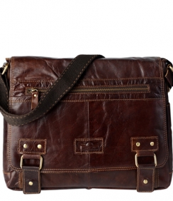 МУЖСКАЯ СУМКА  НАТУРАЛЬНАЯ КОЖА RUFF RYDER АВСТРИЯ