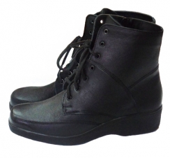 ЖЕНСКИЕ ПОЛУСАПОГИ НАТУРАЛЬНАЯ КОЖА/  ШЕРСТЬ ОТИКО БЕЛАРУСЬ